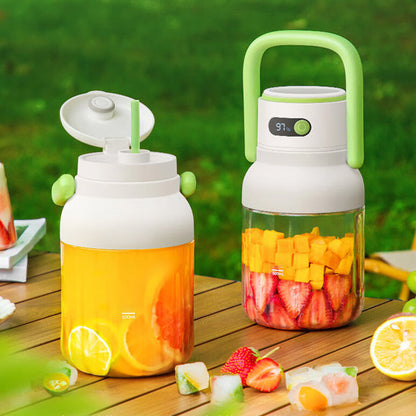 New Upgraded！🍹 2-in-1 Cordless Blender & Drinking Cup – 1L Capacity, Wireless. 50% OFF + Free Shipping!