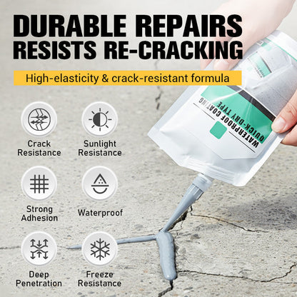 ⏳🔥LIMITED-TIME 50% OFF! ⏰Waterproof Self-Leveling Sealant for Crack Filling