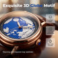 🎁 50% OFF! Men's World Map Dial Quartz Watch