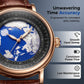 🎁 50% OFF! Men's World Map Dial Quartz Watch