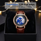 🎁 50% OFF! Men's World Map Dial Quartz Watch