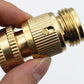 🔧 LIMITED-TIME 50% OFF! ✨ 3/4" Brass Quick Connect Fitting – Solid Brass, Leak-Proof, Easy-Grip 💧