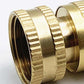 🔧 LIMITED-TIME 50% OFF! ✨ 3/4" Brass Quick Connect Fitting – Solid Brass, Leak-Proof, Easy-Grip 💧