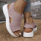 🎁New Arrivals 50% OFF💥Women's Breathable Knit Platform Sandals