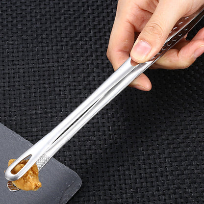 🏆 Last Day Special Price £9.99 ! 🔥Buy 1 Get 1 Free🎁28cm Super Long Stainless Steel Grill Tongs