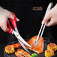🏆 Last Day Special Price £9.99 ! 🔥Buy 1 Get 1 Free🎁28cm Super Long Stainless Steel Grill Tongs