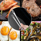 🏆 Last Day Special Price £9.99 ! 🔥Buy 1 Get 1 Free🎁28cm Super Long Stainless Steel Grill Tongs