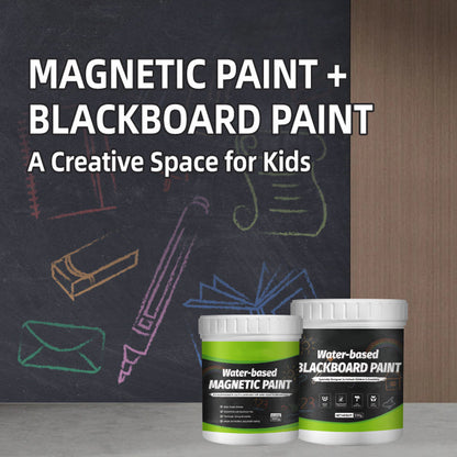 ⚡ 50% OFF NOW! ✨Water-Based Blackboard Paint for Creative Walls