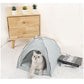 🥳2026 HOT SALE🥳💞50K+ SOLD!🏡Foldable Pet Tent with Reversible Cooling Mat