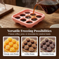 ☀️Limited Discount 50% Off🎁!!Silicone Rose Ice Cube Tray for Cocktails & Whiskey
