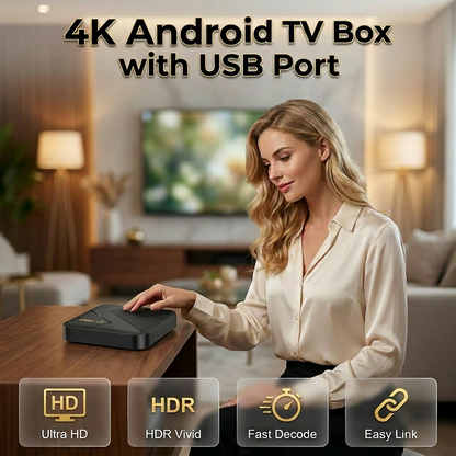 🔥📺 Big Promotion!⏳Android TV Box with Bluetooth