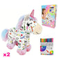 DIY Color-In Unicorn Plush Toy Kit🦄✨️