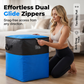 📦LAST DAY SALE 50% OFF🧳 Collapsible Storage and Moving Bag – Heavy-duty handles & zippered closure – Folds flat, perfect for moving, travel or closet organization – reusable & easy to clean 🏠