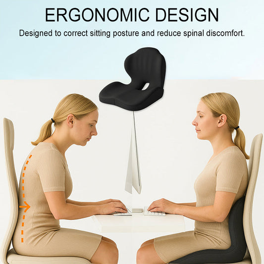 ⏳Time-Limited Special⏰ 49% OFF！Ergonomic Seat Cushion With Lumbar Support