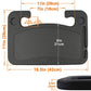 🍔Steering Wheel Tray Table  – Foldable, Cup & Tablet Slot, Lightweight🚗