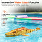 ☀️Limited Discount 50% Off🎁2.4G RC Mosasaurus Swimming Toy with Spray