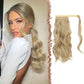 Natural Wavy Wrap-Around Ponytail Extension