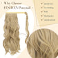 Natural Wavy Wrap-Around Ponytail Extension