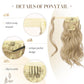 Natural Wavy Wrap-Around Ponytail Extension