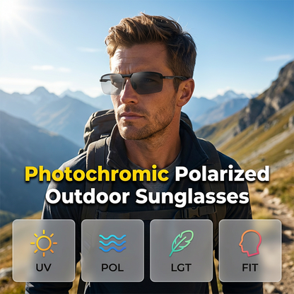 🎁New Arrival 50% OFF💥Outdoor Photochromic Polarized Sunglasses