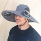 🌞 Summer Hot Sale 50% OFF 🌈Outdoor Sun Hat with Dual Solar-Powered Fans