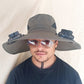 🌞 Summer Hot Sale 50% OFF 🌈Outdoor Sun Hat with Dual Solar-Powered Fans