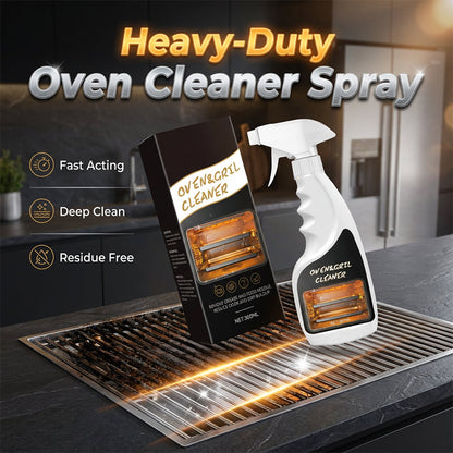 🧼 50% OFF NOW! 🔥 Heavy-Duty Oven & Grill Cleaner Spray – Cuts through burnt grease & carbon – No scrubbing, non-toxic – perfect for ovens, grills and stovetops 🍳