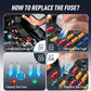 🥳2026 HOT SALE🥳💞50K+ SOLD!💥🚗✨ Flash Sale 50% Off!Car Fuse Assortment Kit