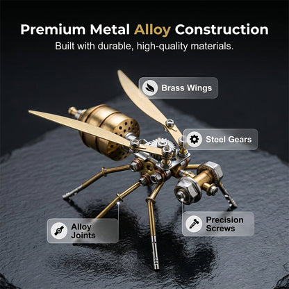 🐝 LIMITED‑TIME 50% OFF! ⚙️ 3D Metal Bee Puzzle Assembly Model Kit – Intricate, DIY‑Fun, Collectible ✨