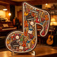🎼 Musical Note Wooden Jigsaw Puzzle — Unique Design, Perfect Gift for Music Enthusiasts