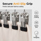 🏆 Premium Quality Wooden Clip Hanger — Strong Load-Bearing, Anti-Rust Metal Clips