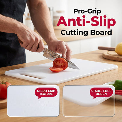 Thickened Plastic Cutting Board with Hanging Handle