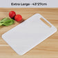 Thickened Plastic Cutting Board with Hanging Handle