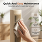 ❄️Rechargeable Vertical & Horizontal Air Circulator Fan