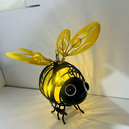 🐝 Limited Time Buy 2 Get 1 Free - 49% OFF! ✨🐝 Solar Powered Hanging Bee Garden Light