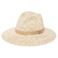 🏆LAST DAY 50% OFF：ONLY £18.99!!💥☀️Women’s Foldable Knit Fedora Sun Hat👒Breathable Lightweight Packable Wide Brim Beach Sun Hat✨