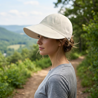 🌞Summer Hot Sale 50% OFF: Only ￡16.99!!✨👒Women’s UPF 50+ Elegant Foldable Sun Hat – Wide-Brim Cotton Bucket Hat with Neck Flap & Adjustable Strap🌼🇬🇧Packable, Breathable Beach Outdoor Sun Protection Cap