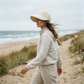 🌞Summer Hot Sale 50% OFF: Only ￡16.99!!✨👒Women’s UPF 50+ Elegant Foldable Sun Hat – Wide-Brim Cotton Bucket Hat with Neck Flap & Adjustable Strap🌼🇬🇧Packable, Breathable Beach Outdoor Sun Protection Cap