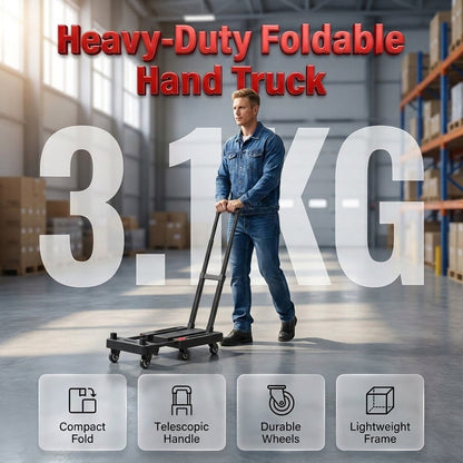 🧳50% off!🚗Foldable Silent Hand Truck