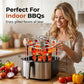 Stainless Steel Air Fryer Skewer Rack Stand