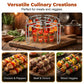 Stainless Steel Air Fryer Skewer Rack Stand