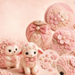 ⏳Limited-time 50% off⏰Pink Enchanted Forest DIY Felt Patchwork Kit🩷🧸🦌