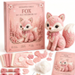 ⏳Limited-time 50% off⏰Pink Enchanted Forest DIY Felt Patchwork Kit🩷🧸🦌