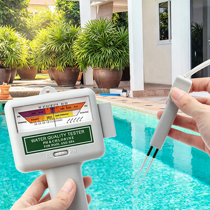 🎉 2026 Sale — Over 8,000 Sold! 💧 pH & Chlorine Tester – Dual Probes for Pools & Spas 🏊