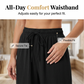 ⏳LAST DAY SALE 50% OFF !!📢Women's Casual High-Waist Wide-Leg Pants