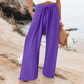 ⏳LAST DAY SALE 50% OFF !!📢Women's Casual High-Waist Wide-Leg Pants