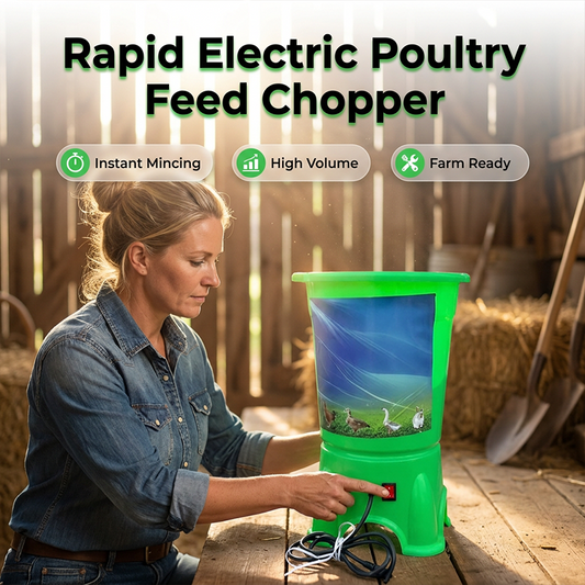 🎁2026 New Arrivals 50% OFF💥Electric Poultry Feed Processing Chopper