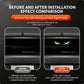 🚗🔆 Solar-Powered LED Car Warning Light ! Solar-powered, weatherproof, automatic activation at dark – for more safety on the roadside. 🔥🛡️