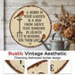 🔥LAST DAY SALE £7.99!!⏰Vintage Wooden Wall Hanging Decor🐦💌