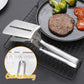 🍳🔧 3-in-1 cooking clamp – grab, flip, scrape, and drain oil easily!